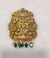 Lord Ganesh in Jadau Kundan - KP0033